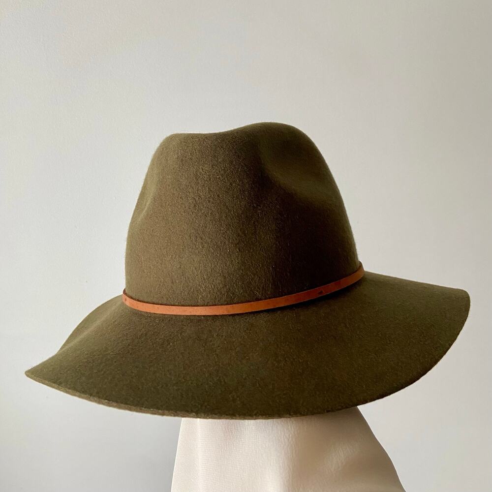 Brixton Wesley Wool Fedora Hat - Picture 10 of 11